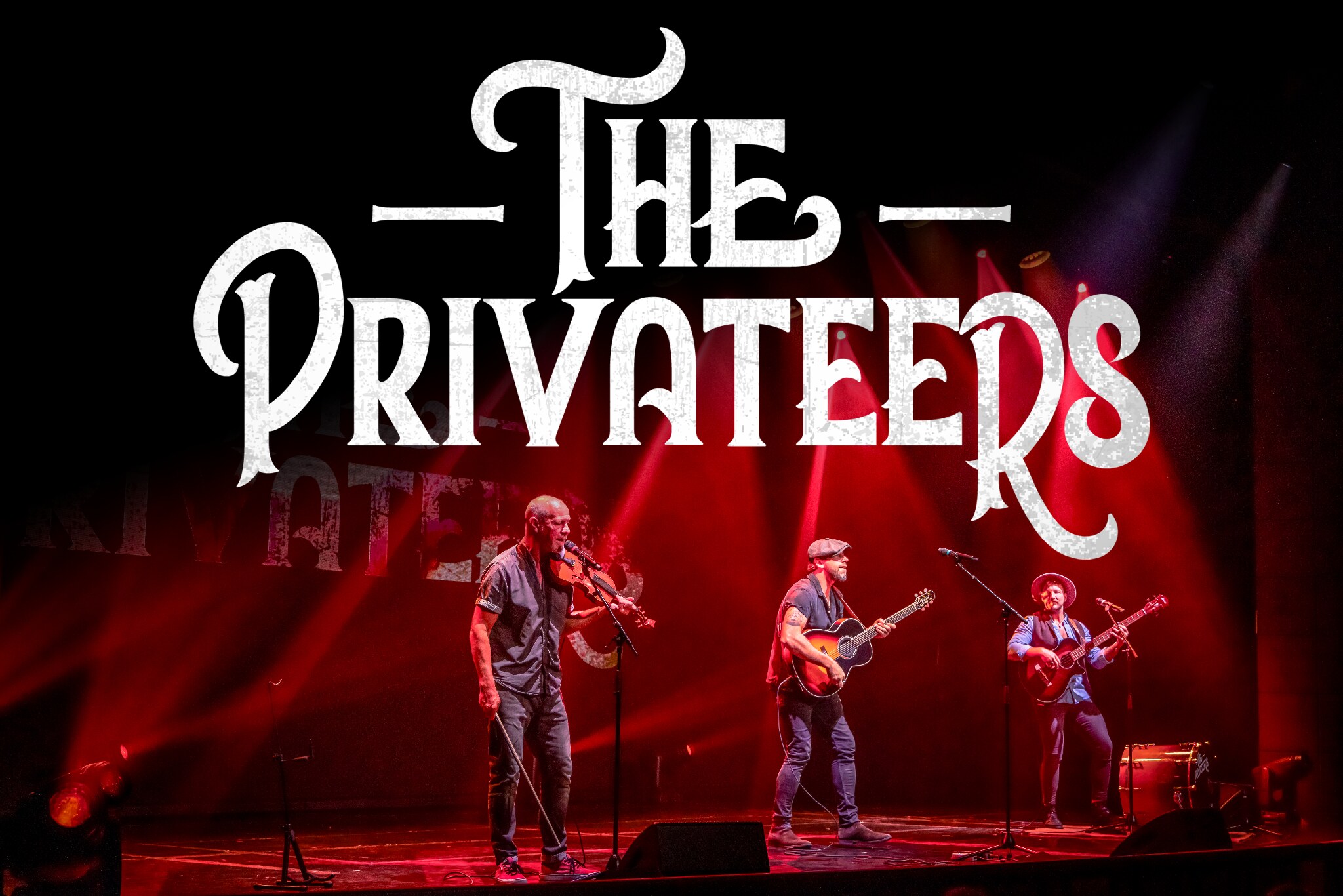 The Privateers performing live